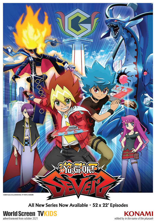 Yu-Gi-Oh! SEVENS English, International Distributors Wanted, in the name  of the pharaoh