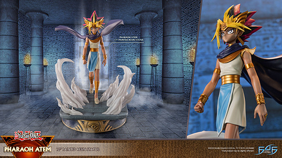 Contents of the First 4 Figures Pharaoh Atem Standard Edition statue