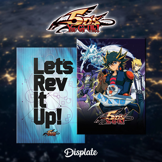 Displate Yu-Gi-Oh! 5D's metal posters and logos